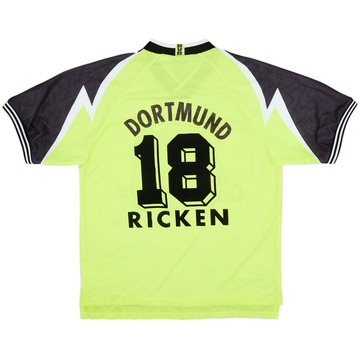 1995-96 Borussia Dortmund Home Shirt Ricken #18 - 8/10 - (XL)