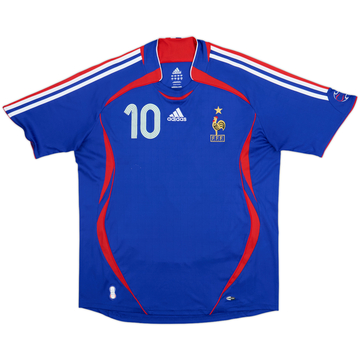 2006-07 France Home Shirt #10 - 5/10 - (L)