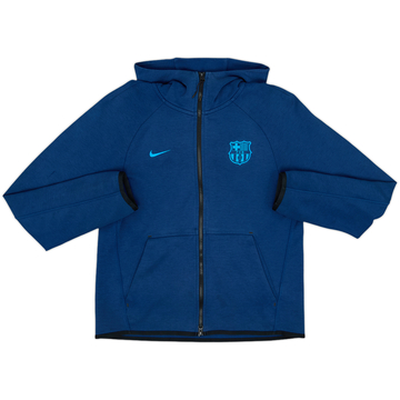 2019-20 Barcelona Nike Hooded Track Jacket - 7/10 - (S)