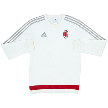 2015-16 AC Milan adidas Sweat Top - 5/10 - (S)