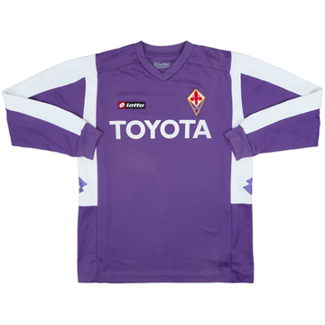 2005-06 Fiorentina Lotto Sweat Top - 6/10 - (L)