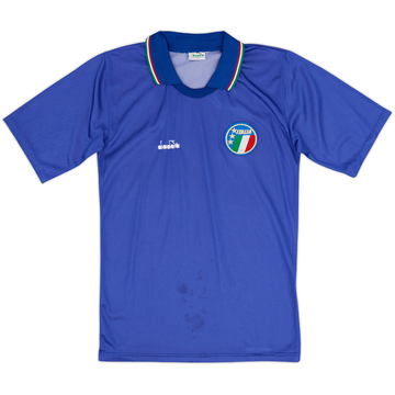 1986-91 Italy Home Shirt - 5/10 - (XL)