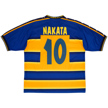 2001-02 Parma Home Shirt Nakata #10 - 9/10 - (M)
