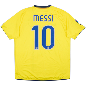 2008-10 Barcelona Away Shirt Messi #10 - 6/10 - (L)