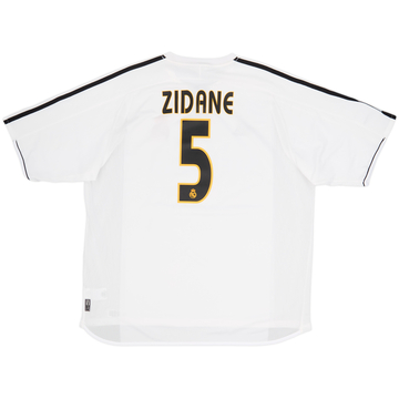 2003-04 Real Madrid Local Camiseta Zidane #5 - 8/10 - (XL)