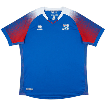 2018-19 Iceland Home Shirt - 9/10 - (XXL)