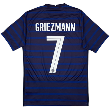 2020-21 France Home Shirt Griezmann #7 - 9/10 - (S)