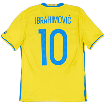 2016-17 Sweden Home Shirt Ibrahimovic #10 - 8/10 - (S)