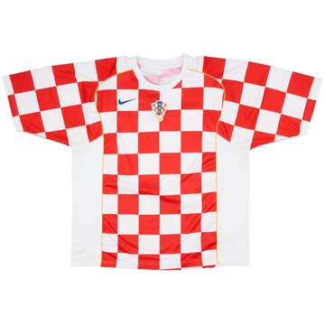 2004-06 Croatia Basic Home Shirt - 8/10 - (M)