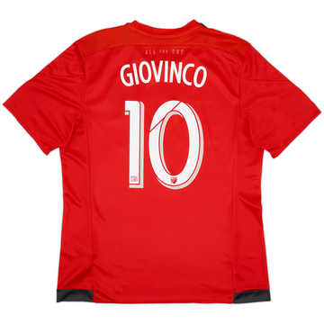 2015-16 Toronto Authentic Home Shirt Giovinco #10 - 8/10 - (XL)