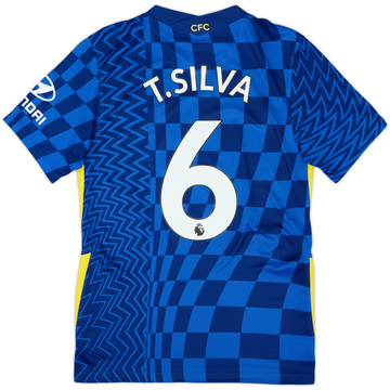 2021-22 Chelsea Home Shirt T.Silva #6 - 7/10 - (S)