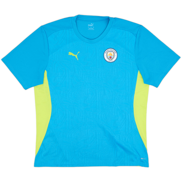2021-22 Manchester City Puma Training Shirt - 10/10 - (XL)