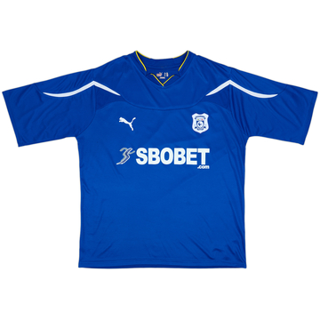 2010-11 Cardiff Home Shirt - 8/10 - (XXL)