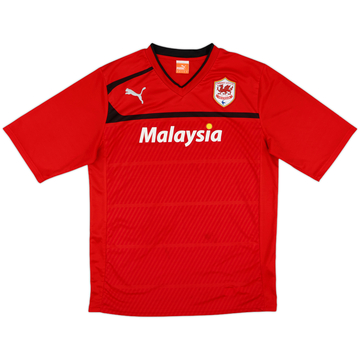 2012-13 Cardiff Home Shirt - 8/10 - (XL)