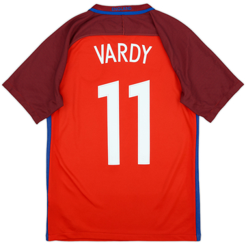 2016-17 England Away Shirt Vardy #11 - 8/10 - (S)