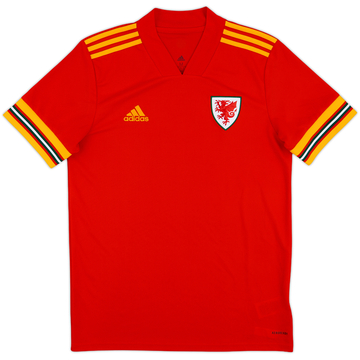 2020-21 Wales Home Shirt - 10/10 - (M)