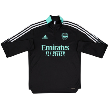 2021-22 Arsenal adidas 1/4 Zip Training Top - 8/10 - (L)
