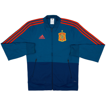 2017-18 Spain adidas Track Jacket - 8/10 - (S)