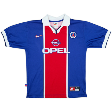1997-98 Paris Saint-Germain Home Shirt - 8/10 - (L.Boys)