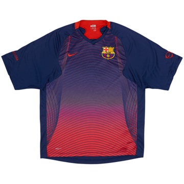 2007-08 Barcelona Nike Training Shirt - 9/10 - (M)