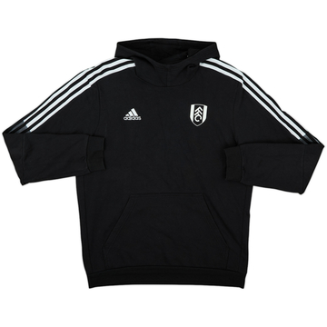 2021-22 Fulham adidas Hooded Sweat Top - 9/10 - (L)