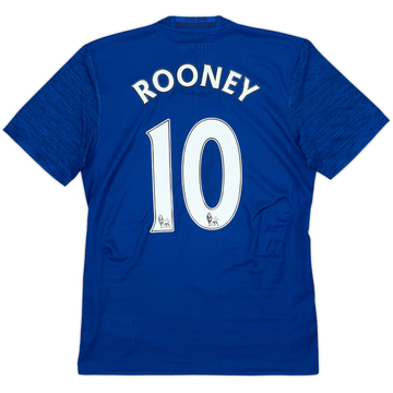 2016-17 Manchester United Authentic Away Shirt Rooney #10 - 8/10 - (M)