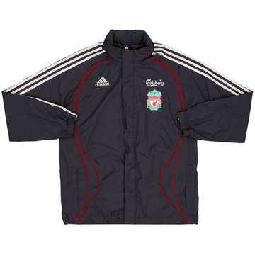 2006-07 Liverpool adidas Hooded Rain Jacket - 8/10 - (S)