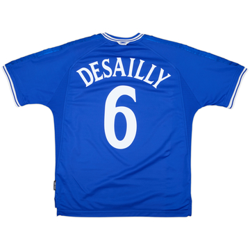 1999-01 Chelsea Home Shirt Desailly #6 - 8/10 - (L)