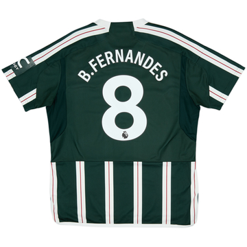 2023-24 Manchester United Away Shirt B.Fernandes #8 - 8/10 - (XL)