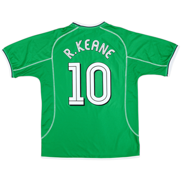 2002-03 Ireland Home Shirt R.Keane #10 - 9/10 - (L)