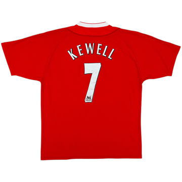 2002-04 Liverpool Home Shirt Kewell #7 - 6/10 - (L)