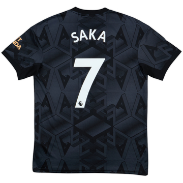 2022-23 Arsenal Away Shirt Saka #7 - 9/10 - (M)