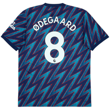 2021-22 Arsenal Third Shirt Odegaard #8 - 9/10 - (M)