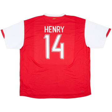 2006-08 Arsenal Home Shirt Henry #14 - 6/10 - (3XL)