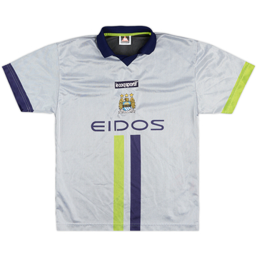 2000-02 Manchester City Away Shirt - 7/10 - (XL.Boys)