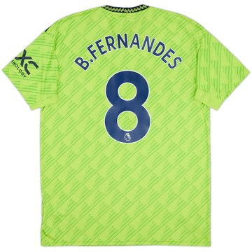 2022-23 Manchester United Third Shirt B.Fernandes #8 - 9/10 - (L)