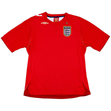 2006-08 England Away Shirt - 8/10 - (Women's L)