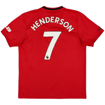 2019-20 Manchester United Home Shirt Henderson #7 - 5/10 - (L)