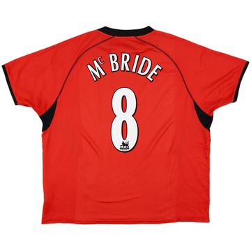2003-04 Fulham Third Shirt Mcbride #8 - 8/10 - (XXL)