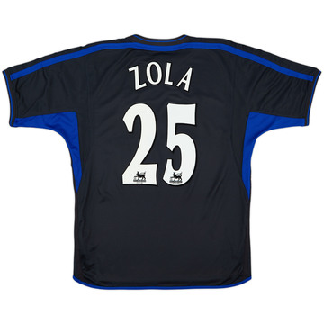 2002-04 Chelsea Away Shirt Zola #25 - 10/10 - (L)