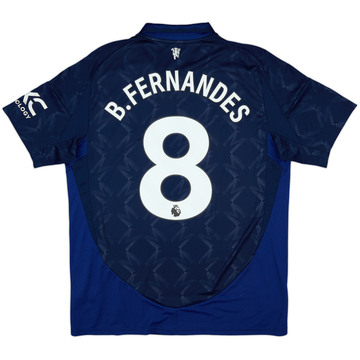 2024-25 Manchester United Away Shirt B.Fernandes #8 - 10/10 - (L)