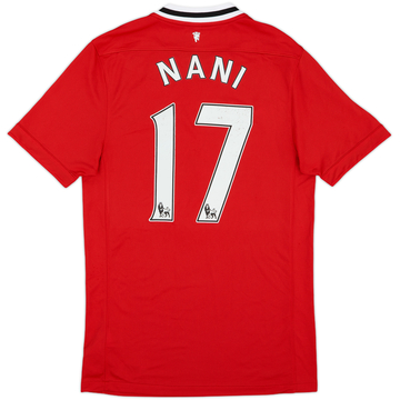 2011-12 Manchester United Home Shirt Nani #17 - 6/10 - (S)