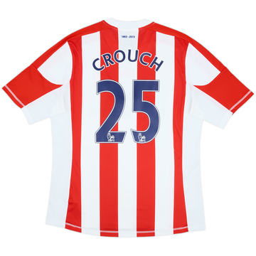 2012-13 Stoke '150 Years' Home Shirt Crouch #25 - 9/10 - (L)