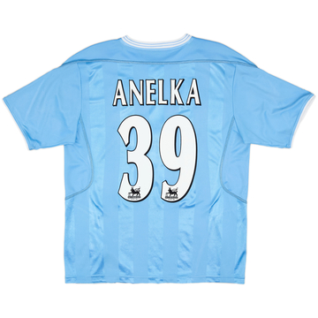 2003-04 Manchester City Home Shirt Anelka #39 - 7/10 - (S)