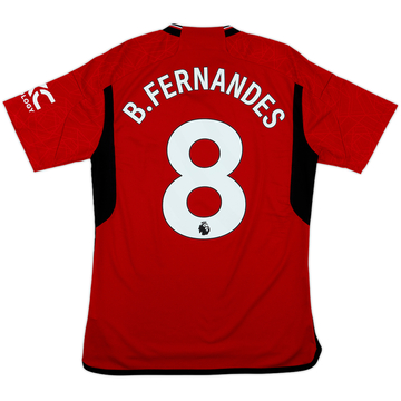 2023-24 Manchester United Home Shirt B.Fernandes #8 - 8/10 - (M)