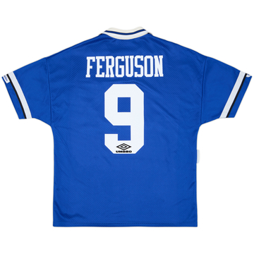 1993-95 Everton Home Shirt Ferguson #9 - 7/10 - (M)