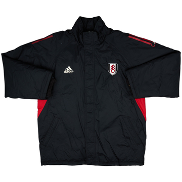 2001-02 Fulham adidas Abrigo acolchado de banquillo - 8/10 - (XL)