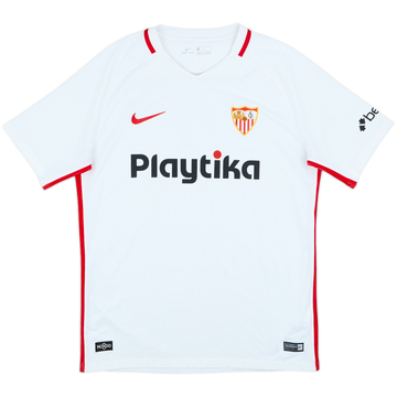 2018-19 Sevilla Home Shirt - 8/10 - (L)
