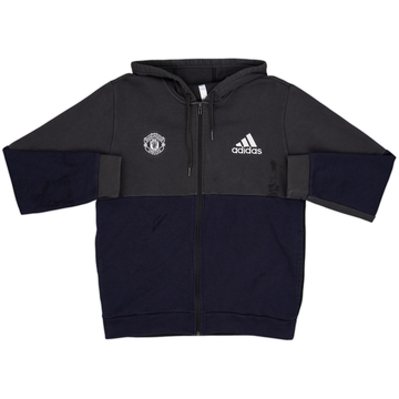2019-20 Manchester United adidas Hooded Track Jacket - 8/10 - (M)