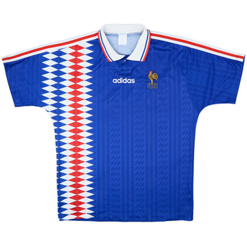 1994-96 France Home Shirt - 7/10 - (L)